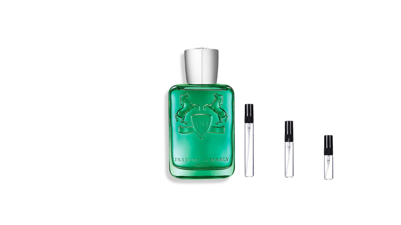 Greenley Decant | Parfums De Marly Parfymprov | från 139 SEK | ScentDrops